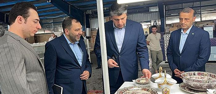 بازدید مدیران ارشد بانک توسعه صادرات ایران از شرکت کلور