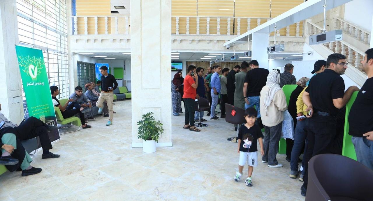 ساختمان جدید شعبه «بم» بانک قرض‌الحسنه مهر ایران افتتاح شد