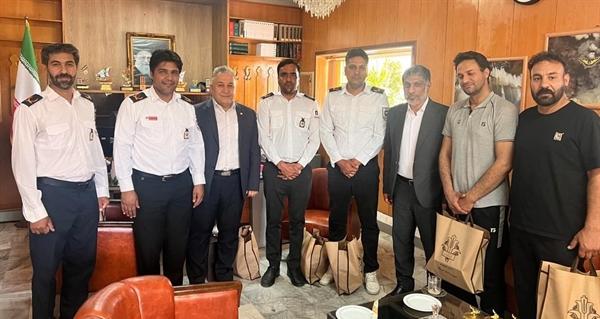 بانک کشاورزی از آتش‌نشانان فداکار حادثه اسکله شهید رجایی قدردانی کرد