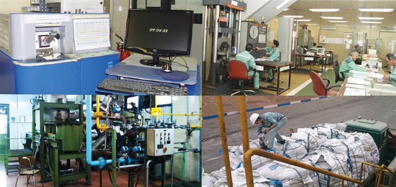 انجام هزاران عملیات نمونه‌برداری و آزمون‌های تخصصی و پیچیده در فرایند تولید فولاد مباركه