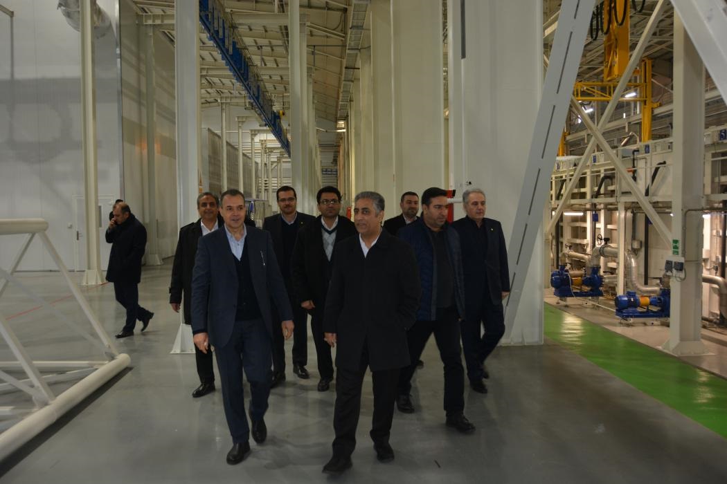 بازدید مدیرعامل و اعضای هیأت مدیره بانك صنعت و معدن از مجموعه ماموت در استان البرز