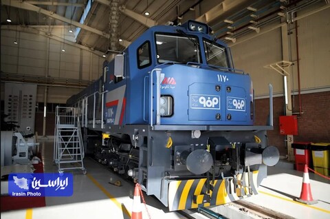 تحویل نهایی لوکوموتیوهای باری MAP۲۴ به فولاد مبارکه